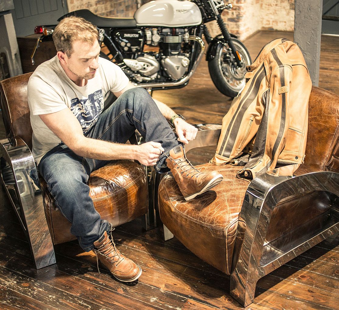 Anziehen, was man fährt